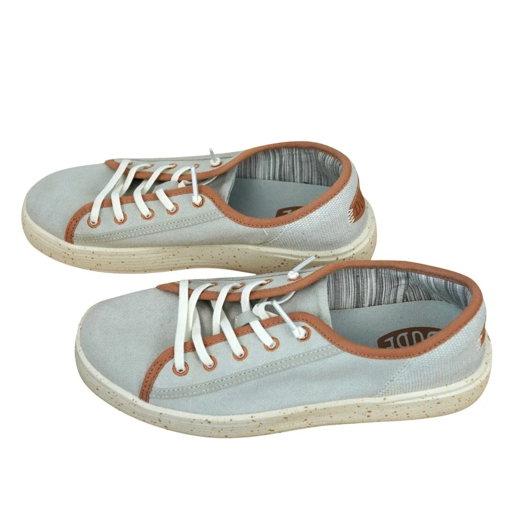 Hey Dude‎ Kids Cody Coastline YT5 Oatmeal Chai Canvas Sneakers